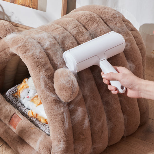 Pet Hair Remover Roller Reusable Dual-sided Lint Roller For Furniture Clothes - Hopshopper