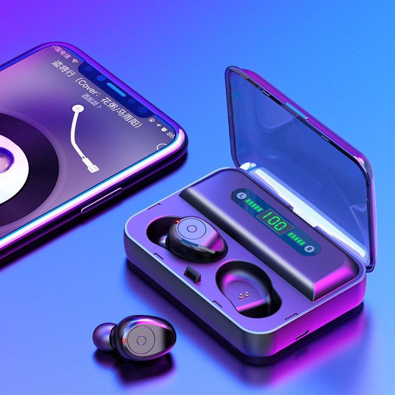 Multifunction 3-in-1 Bluetooth Headset with Power Bank & Phone Stand - Hopshopper